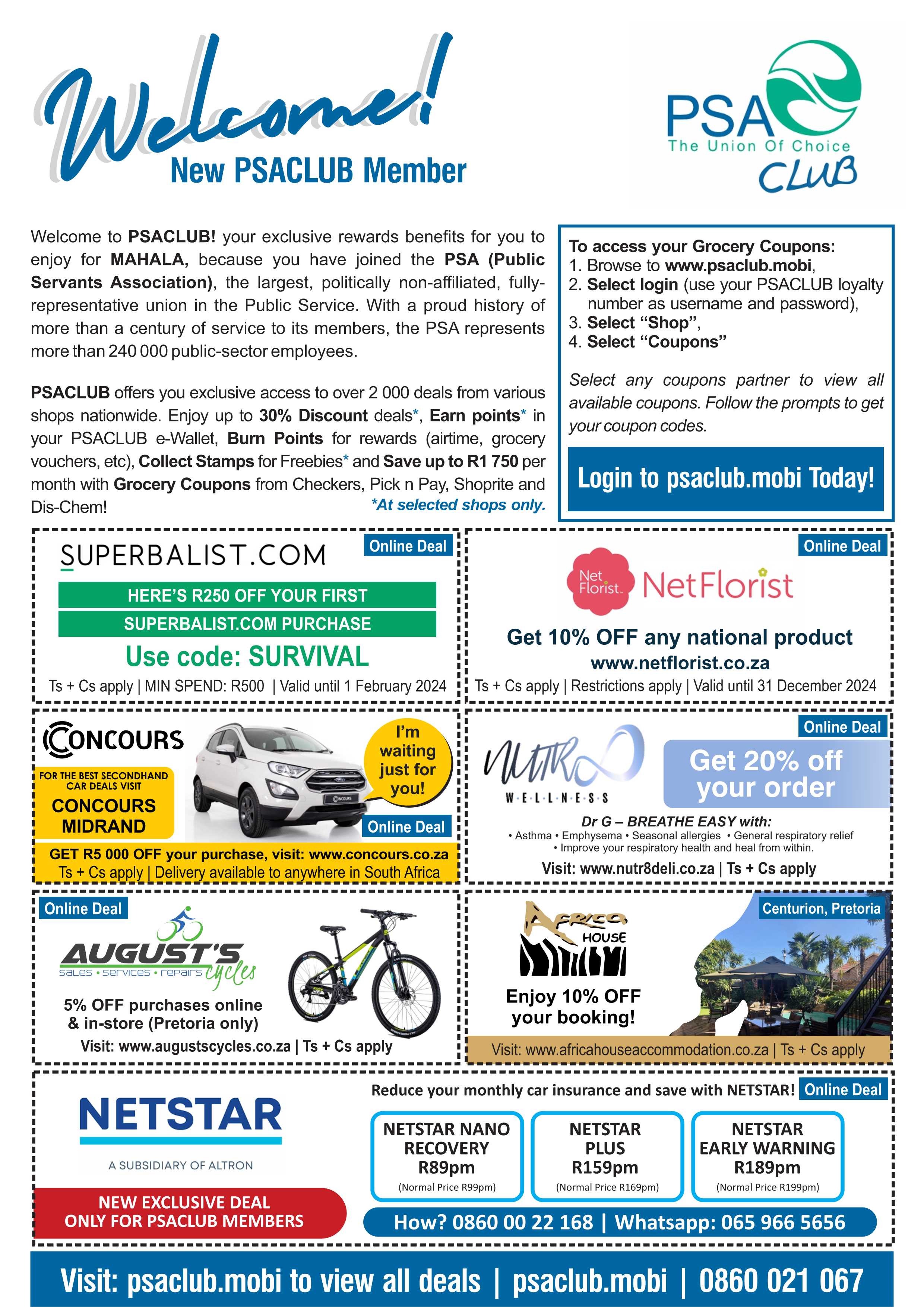 PSA_WelcomeDeals.v3 PSA_WelcomeDeals.v3